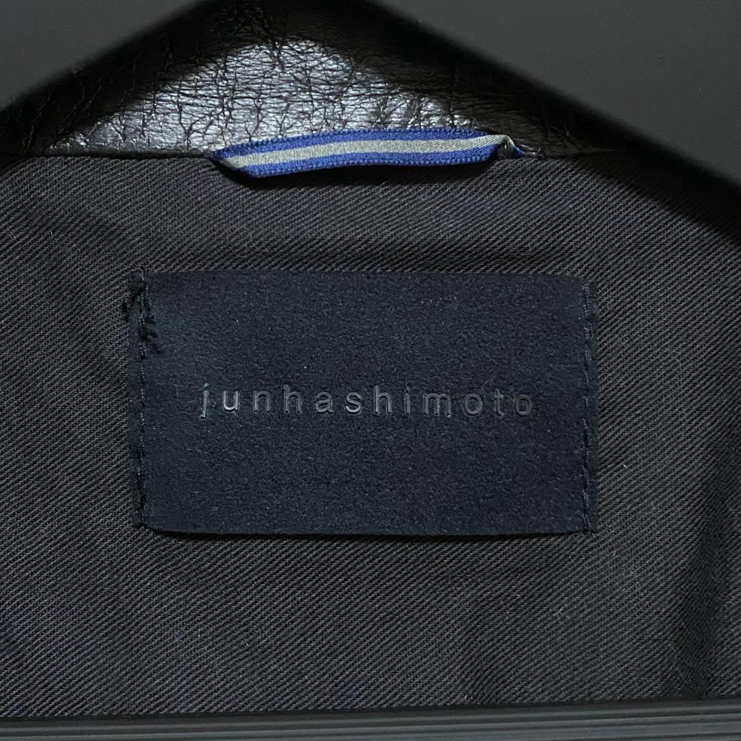 ジュンハシモト インナーライダース ウォッシュド ラムレザー ミスチル　桜井着