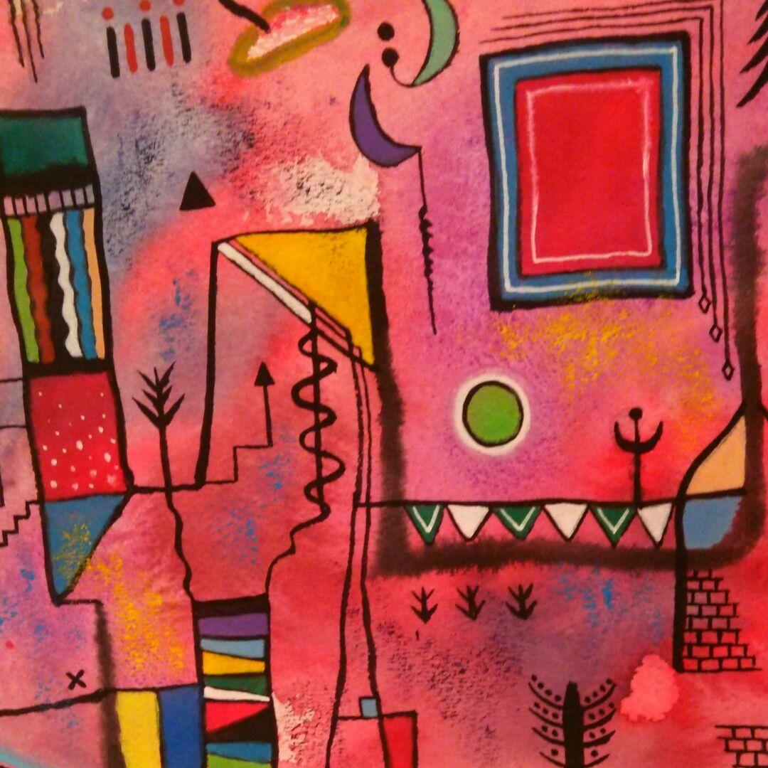 水彩画　innertrip 21  F8号