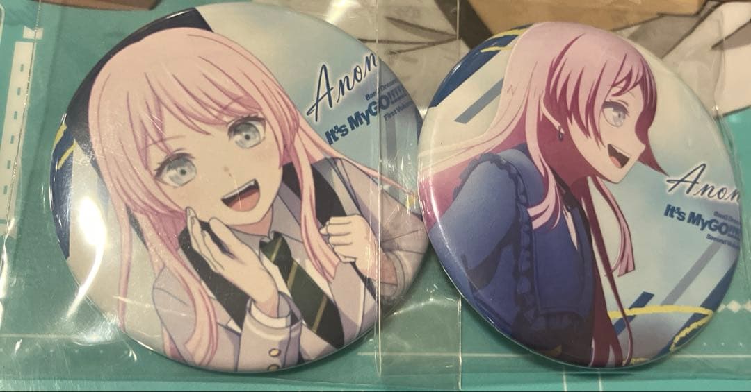 MyGO!!!!!　Blu-ray　千早愛音　缶バッジセット