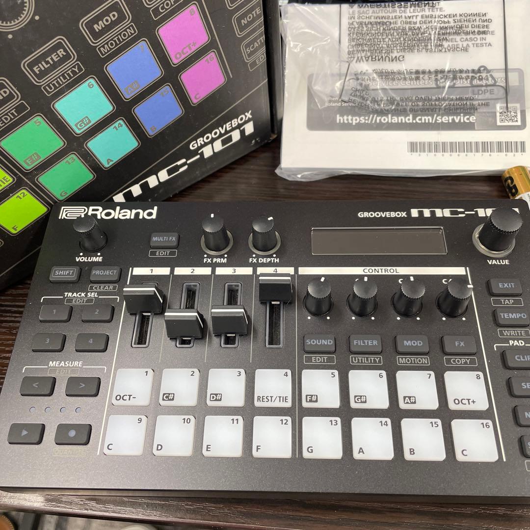 ヤングマン様ローランド GROOVEBOX MC-101