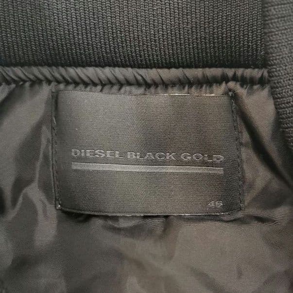 DIESEL BLACKGOLD ディーゼル　ボンバージャケット　size 46