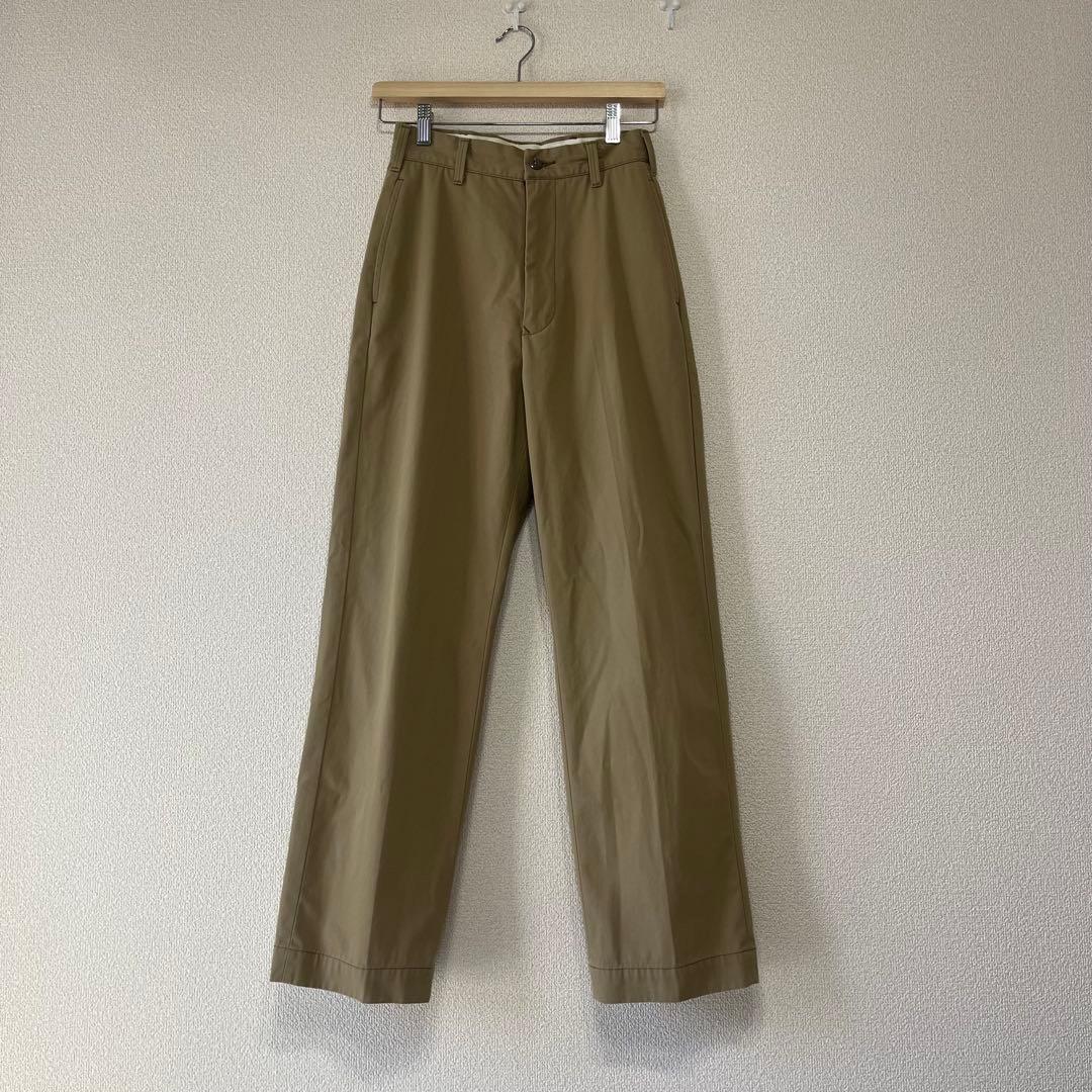 【美品】シンゾーン WASHED HIGH WAIST CHINO定番品 P0