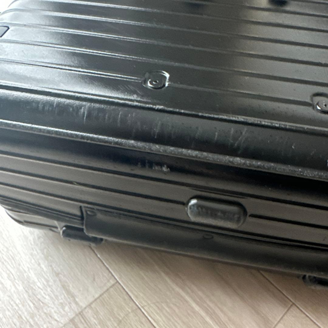 値下げ中！RIMOWA ブラック キャリーケース