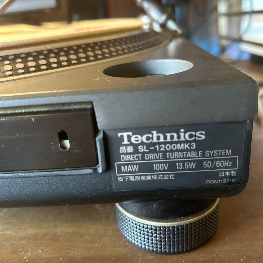 Technics SL-1200MK3 テクニクスターンテーブル
