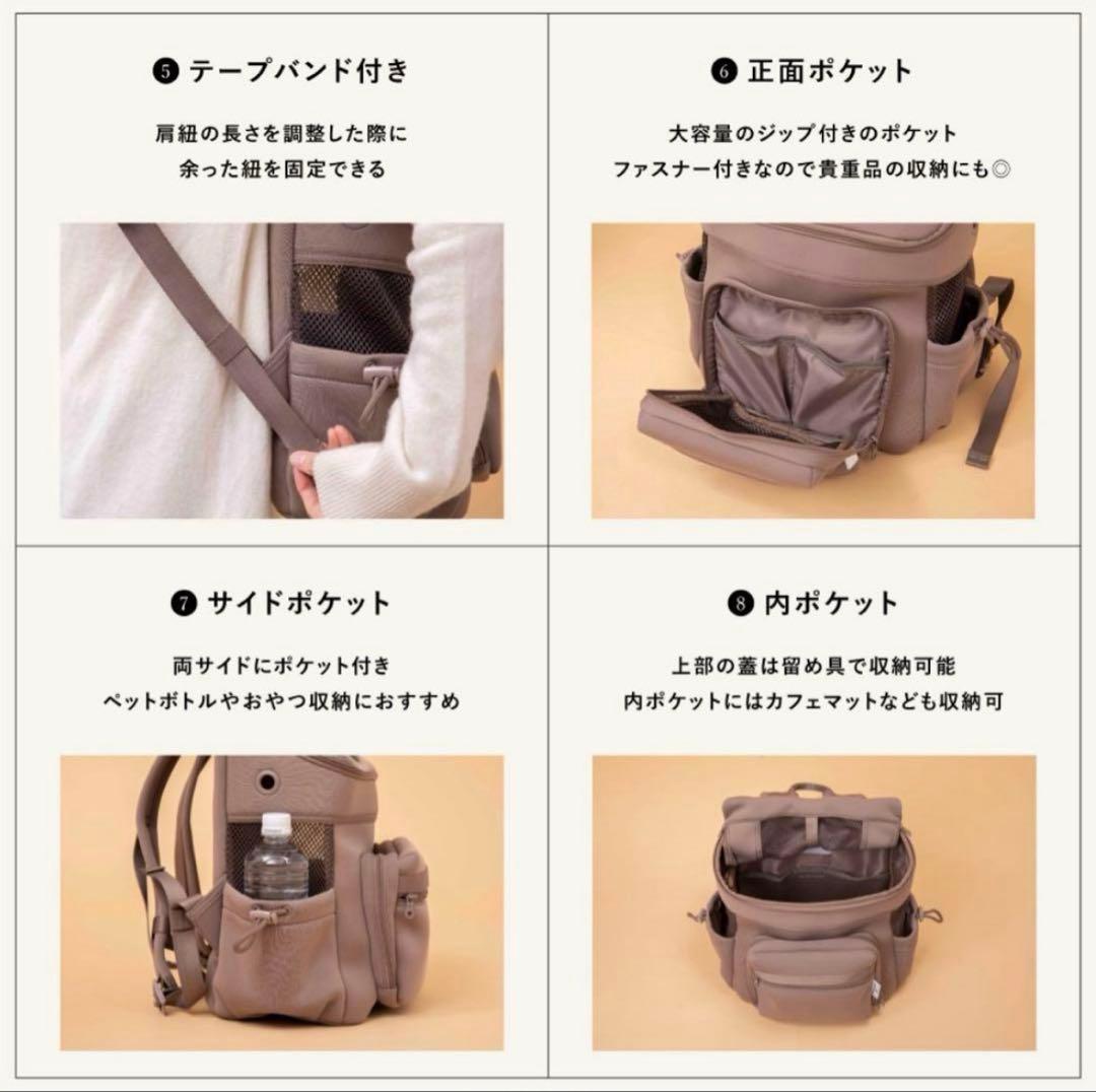 【CITYDOG】新品　リュック ネオプレーンバックパックキャリー　L ブラック