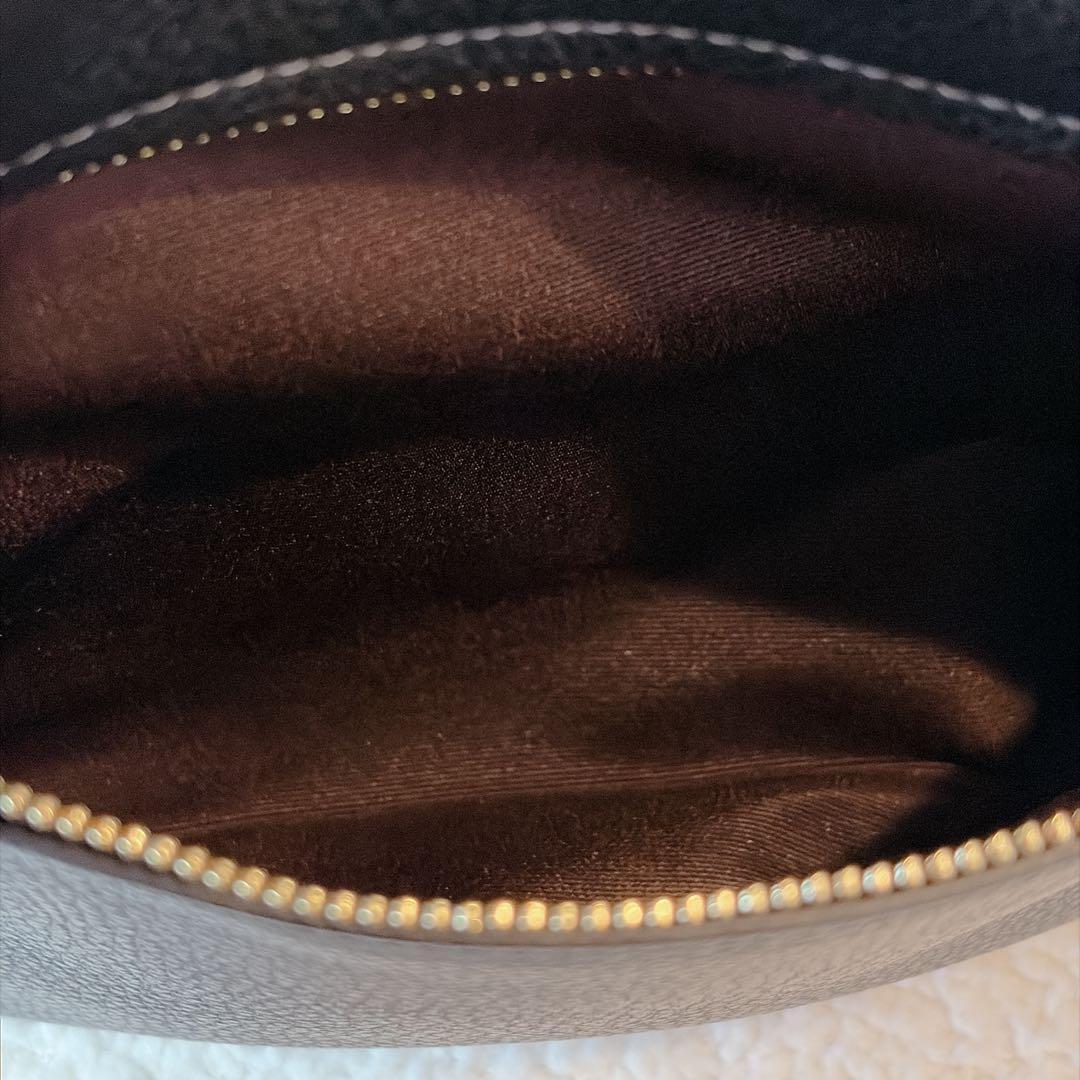 【極美品】COACH コーチ ショルダー　エリー ファイルバッグ ブラック