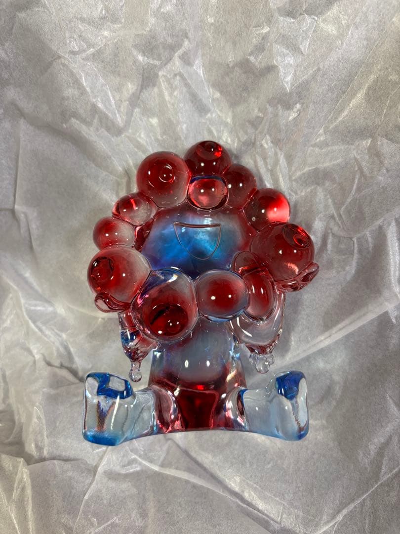 【新品】EXPO2025 ミャクミャク クリアフィギュア レッド×ブルー