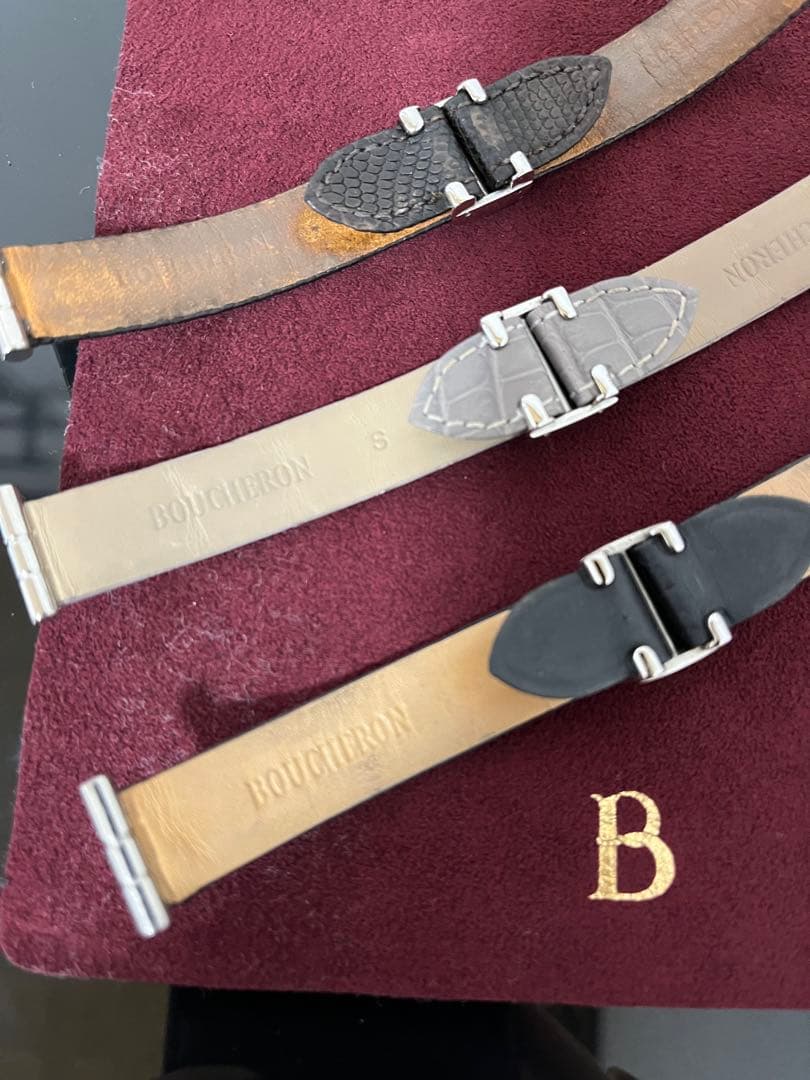 ブシュロンリフレ スモールベルト3本