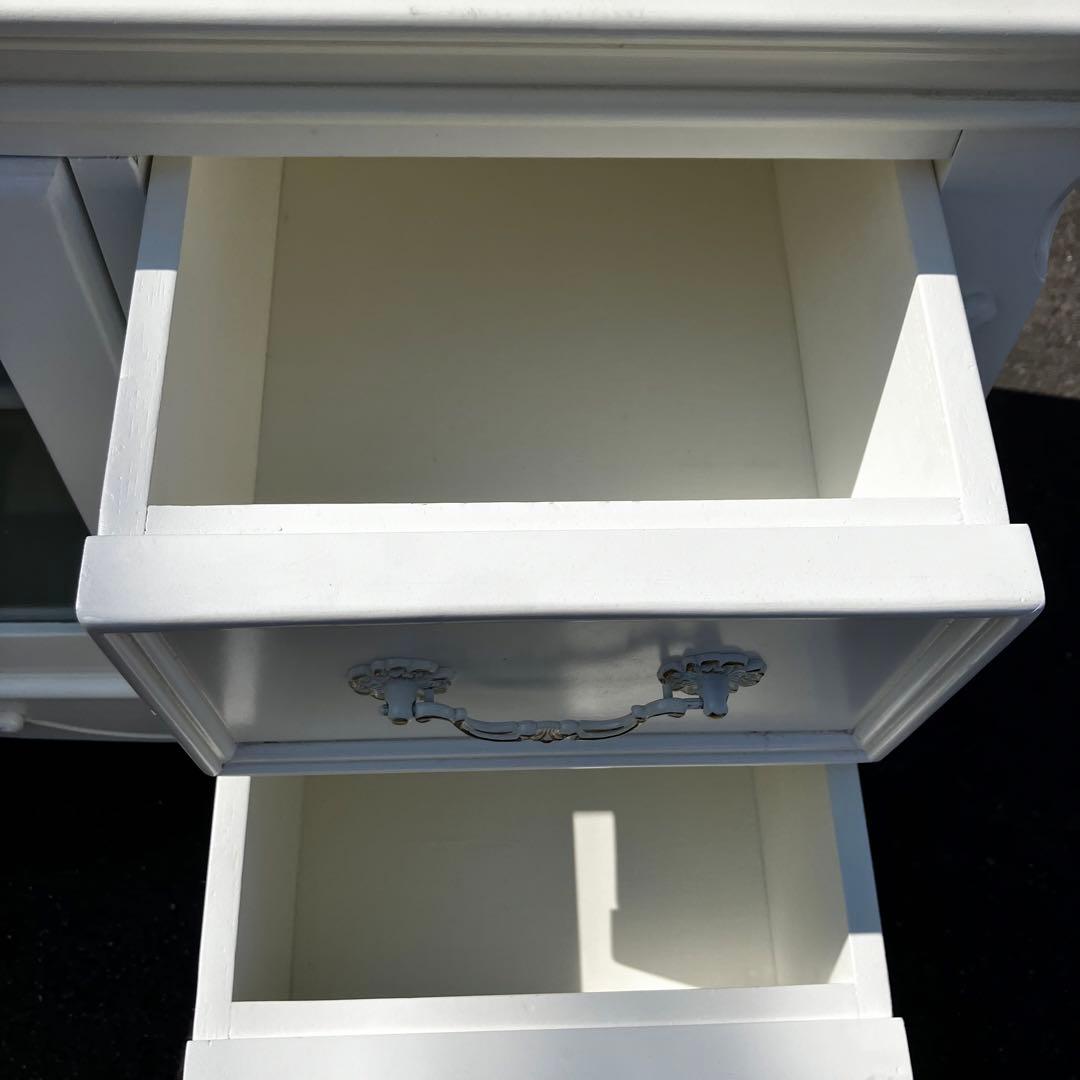 HAGIHARA ホワイト リビングボード ハンプトン