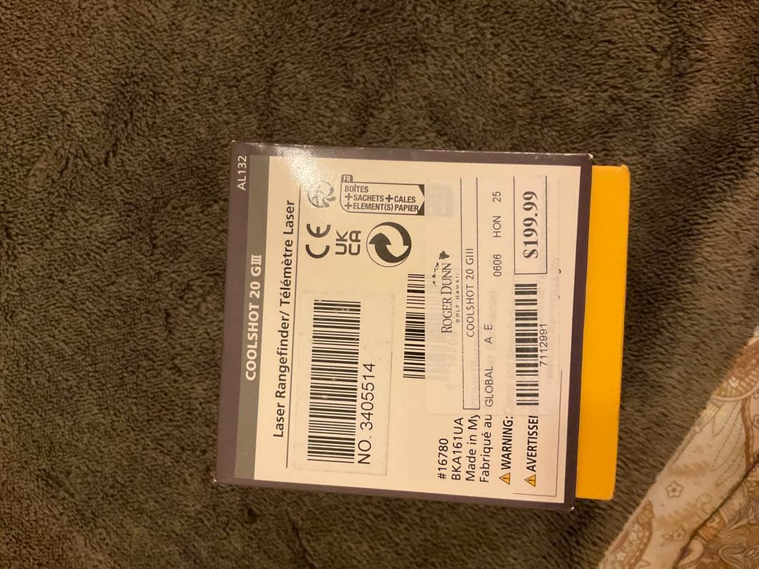 Nikon COOLSHOT 20 GIII ゴルフ用距離計