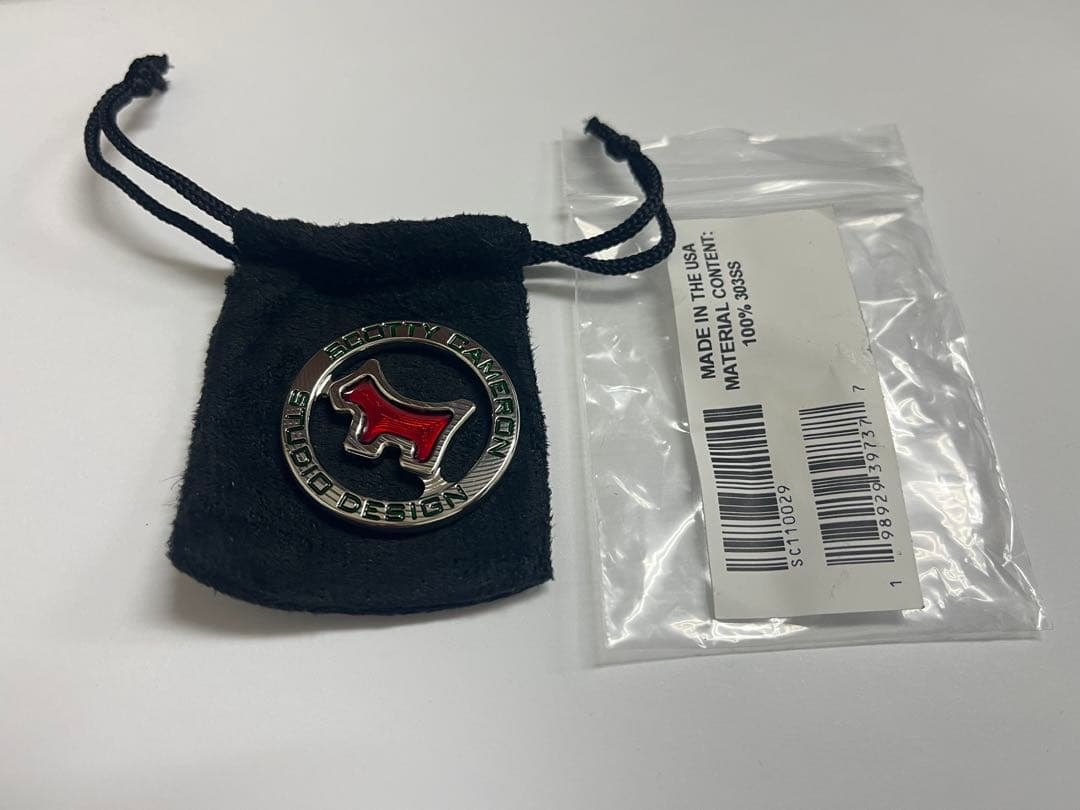 ラウンド用品・アクセサリー Scotty Cameron Dog Studio Design Coin