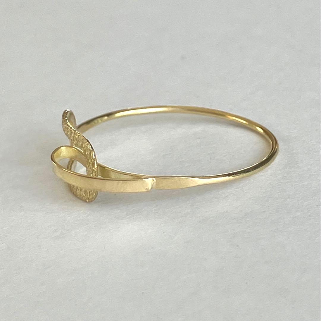 K18 18金　19号　リング　27