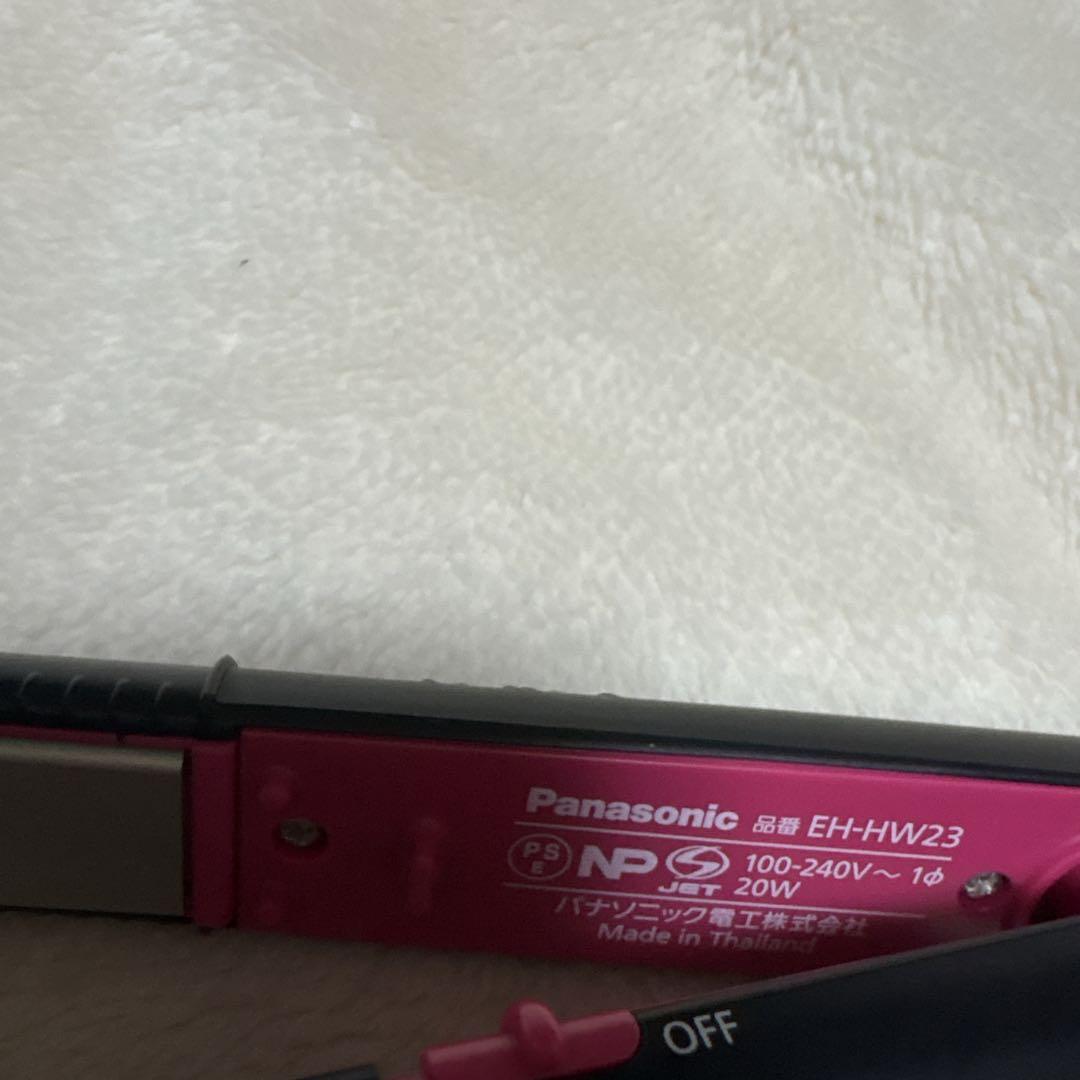 Panasonic EH-HW23 ストレートヘアアイロン　パナソニック　コテ