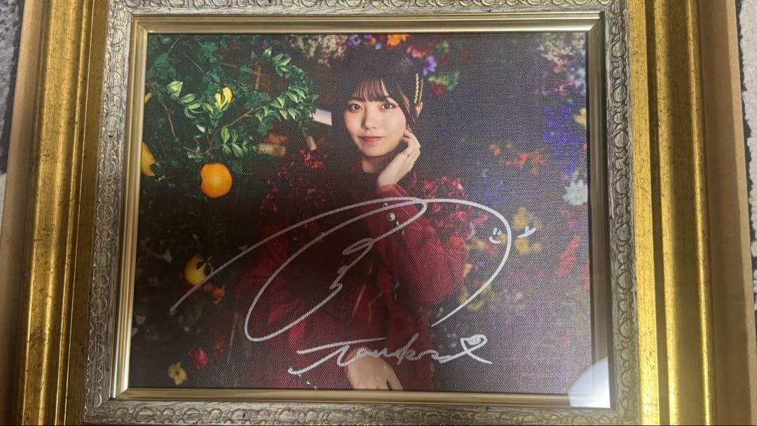 乃木フェス 中西アルノ 直筆サイン入りメモリアルキャンパス