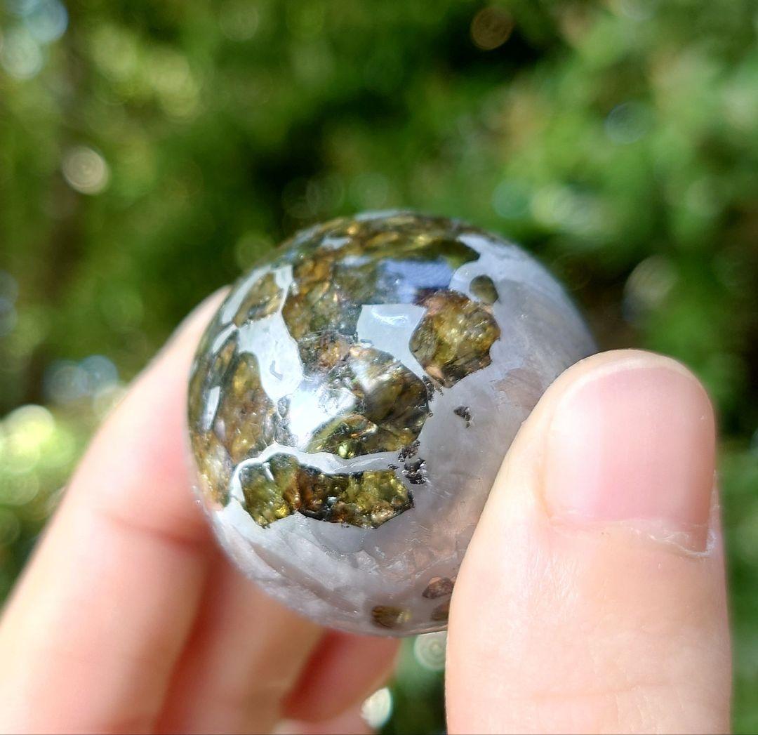 隕石 ボール セイムチャン 丸玉　パラサイト 186g ⭐⭐⭐