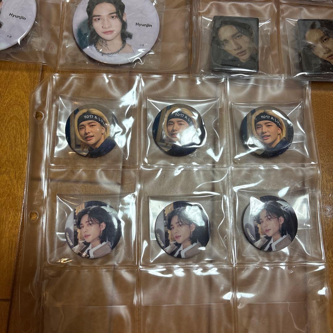 straykids 缶バッジ ヒョンジン