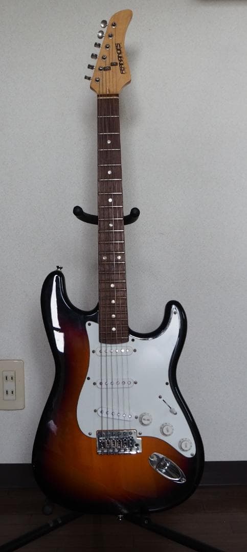FERNANDES エレキギター サンバースト「3TS」