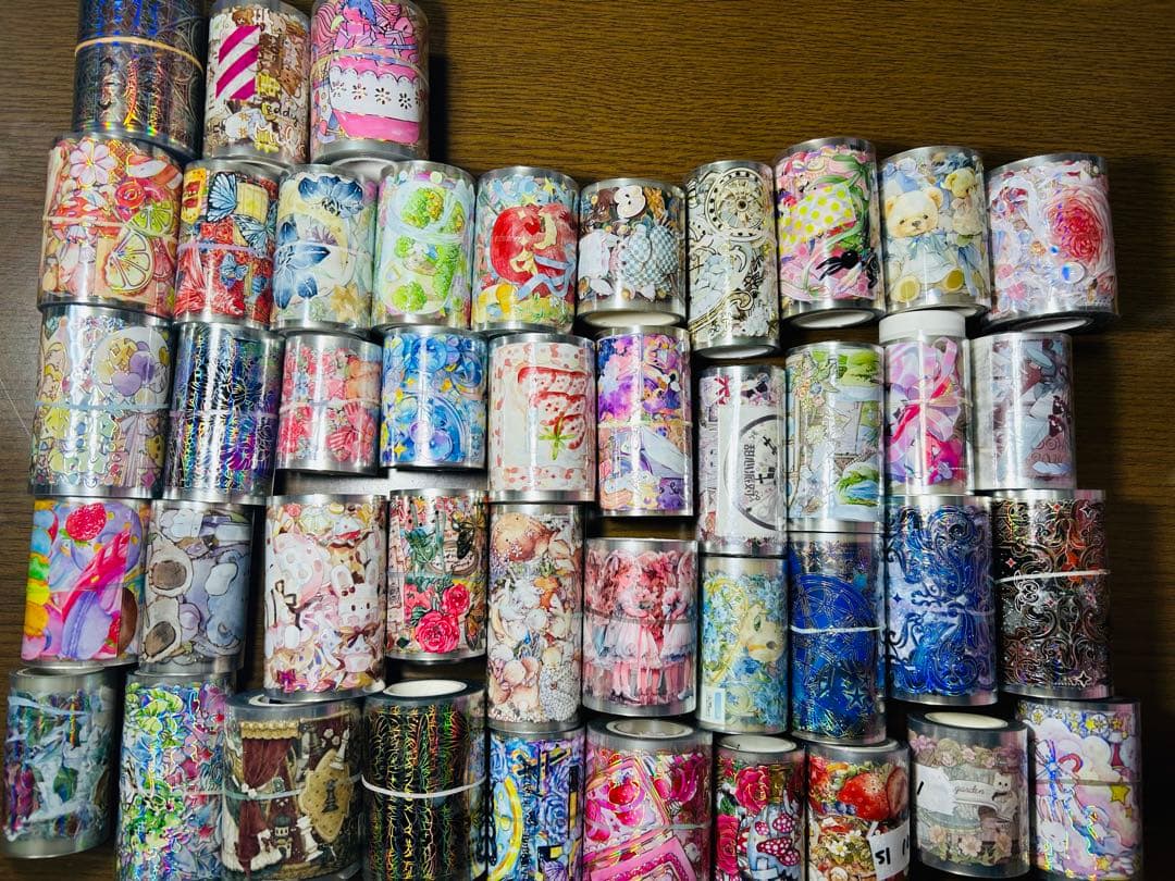 海外マステ　まとめ売り【43本】