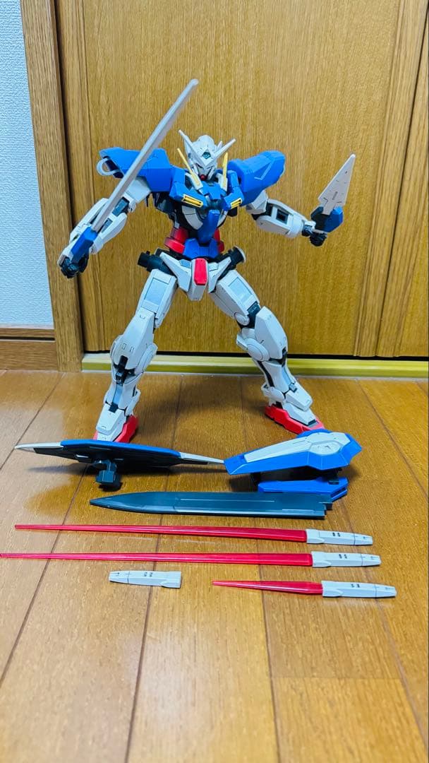 【1/60墨入れ完成品】ガンダム00 ガンダムエクシア