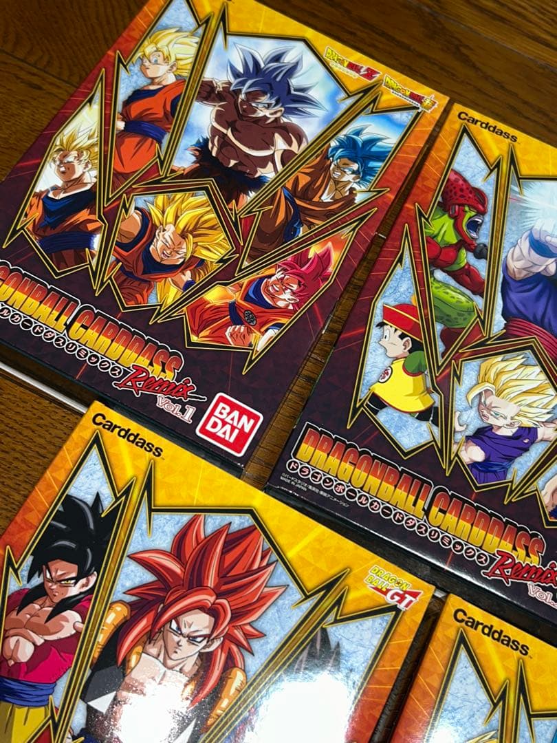未使用ドラゴンボール カードダスリミックス Remix vol.1〜5 全セット