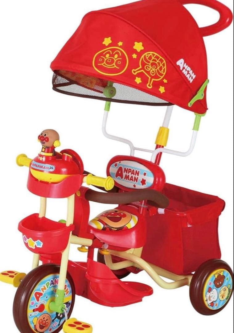 ※16日までの限定価格※ アンパンマン 三輪車 アンパンマンデラックス2