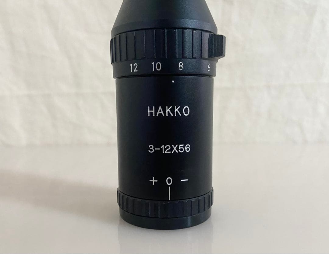 実物 HAKKO 3-12×56 ライフルスコープ