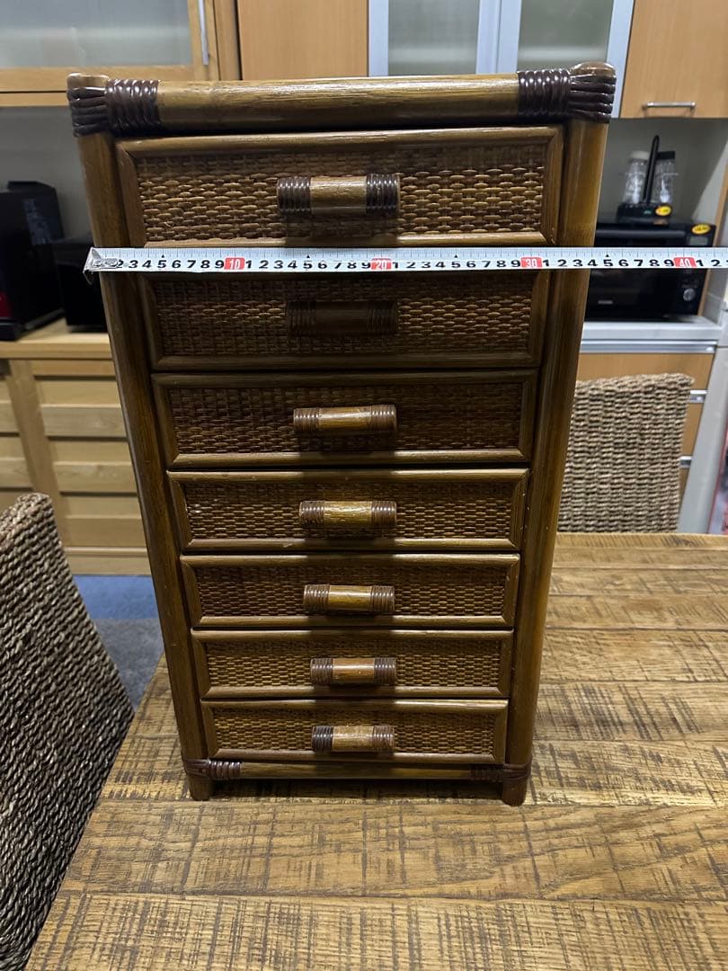 SANSEI 7段チェスト ナチュラルウッド