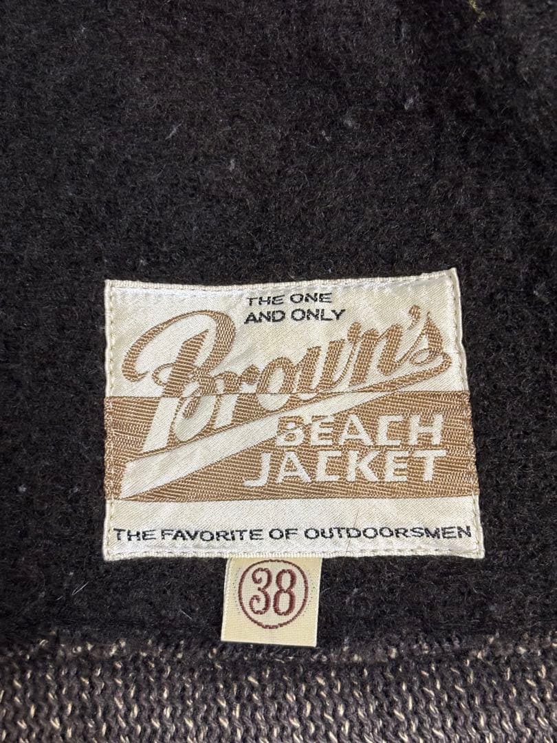 ブラウンズビーチ　美品　スポーツジャケットレプリカ