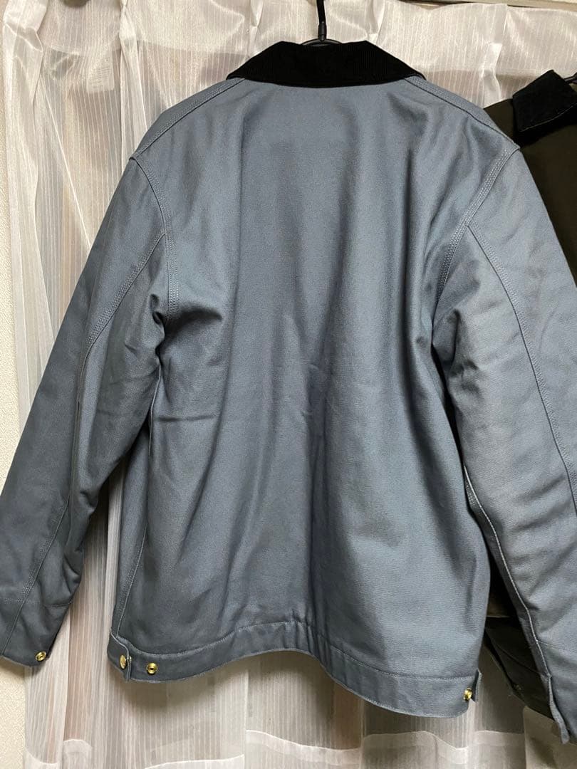 カーハート　carhartt wip デトロイトジャケット　dove grey