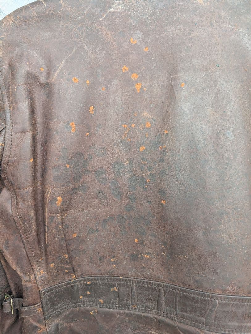 AEROLETHER Co ホースハイドsize38シングルライダース