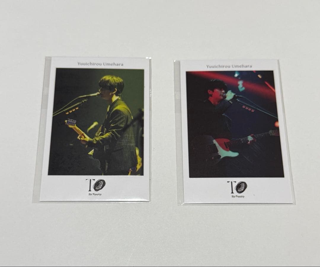 Sir Vanity ミニアルバムcinéma チェキ風カード　梅原裕一郎