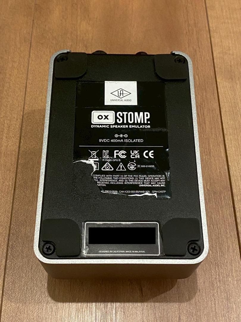 OX STOMP ダイナミックスピーカーエミュレーター