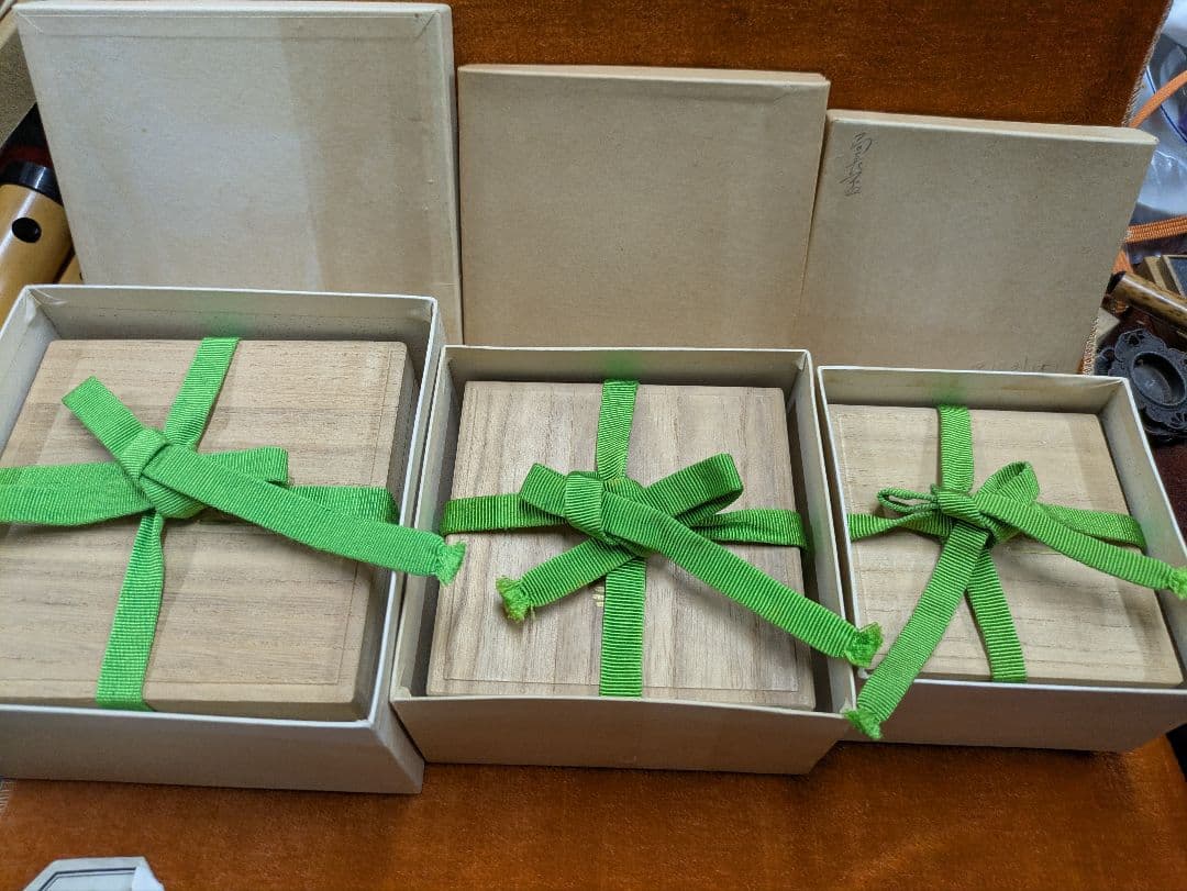 銀盃3点セット　大蔵大臣　勤續賞　造幣局製　SILVER