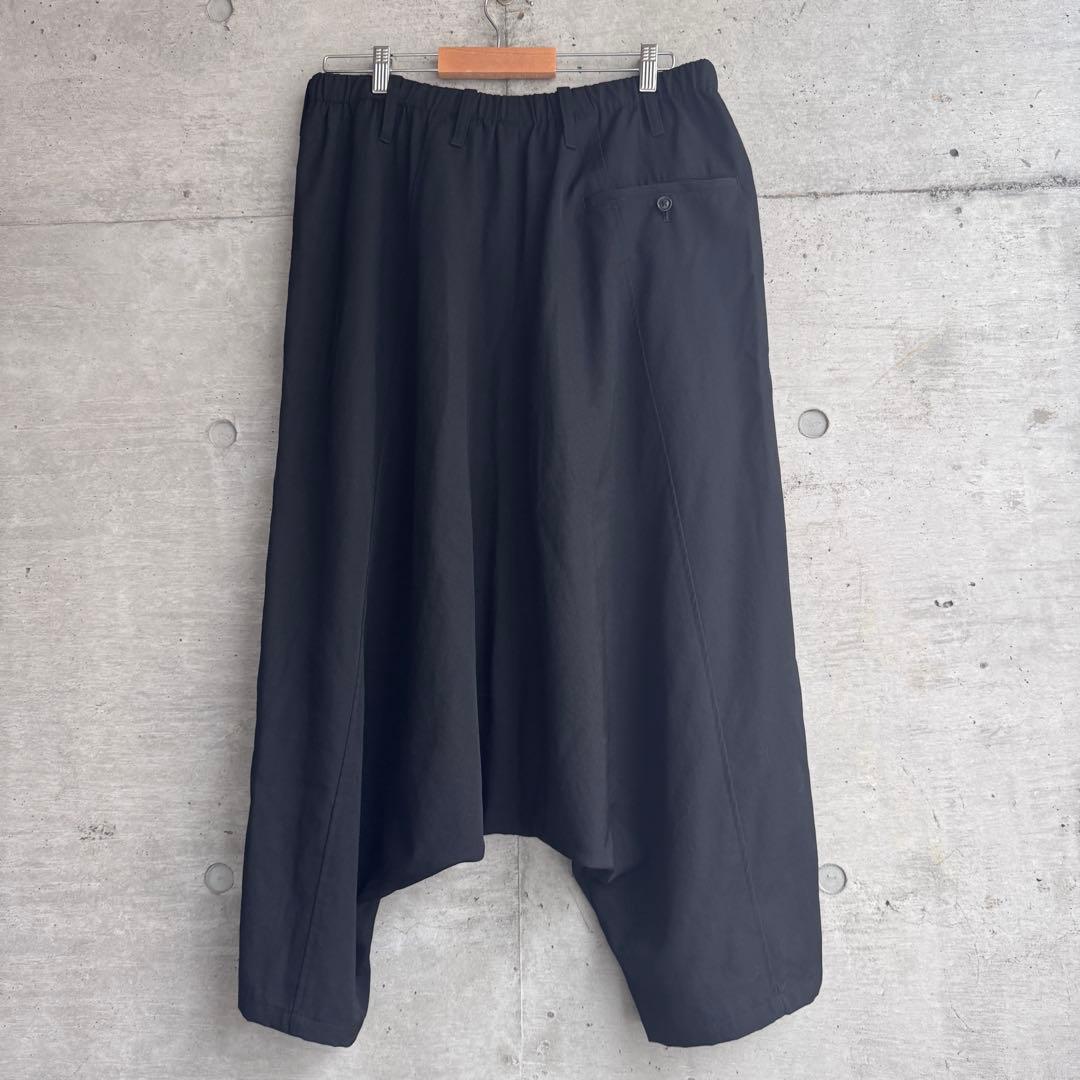 超美品 ヨウジヤマモト 16ss ウール ギャバジン スーパーサルエルパンツ