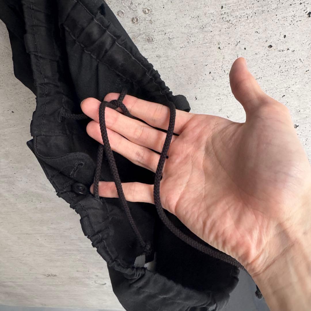 超美品 ヨウジヤマモト 16ss ウール ギャバジン スーパーサルエルパンツ