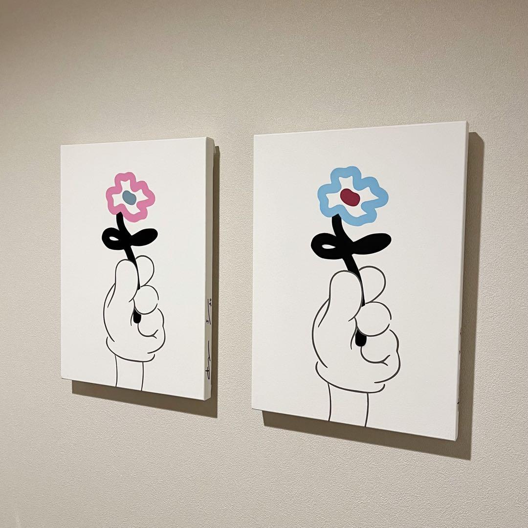 kurry 「For you for me」 キャンバス アート 2枚セット