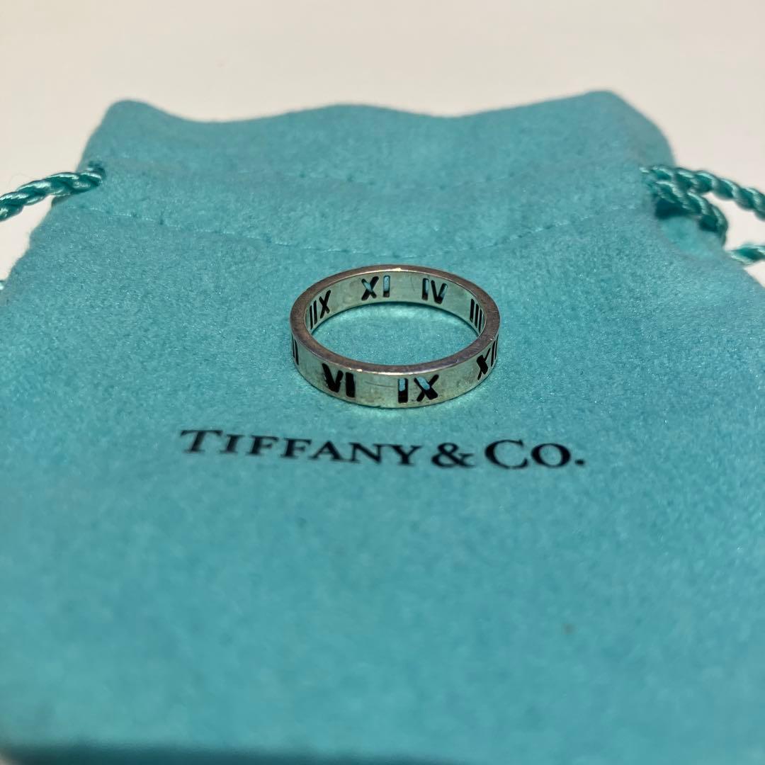 Tiffany & Co. アトラスシリーズ　ピンキーリング