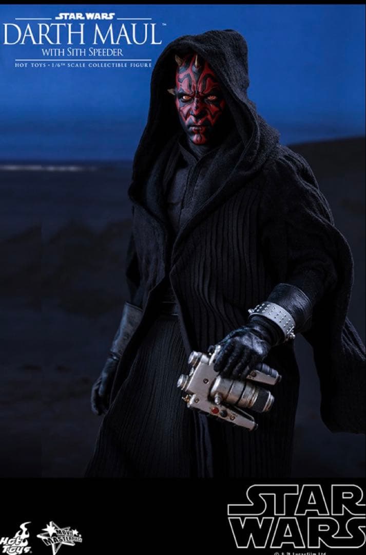 ホットトイズ スターウォーズ ダースモールwith シススピーダー1/6