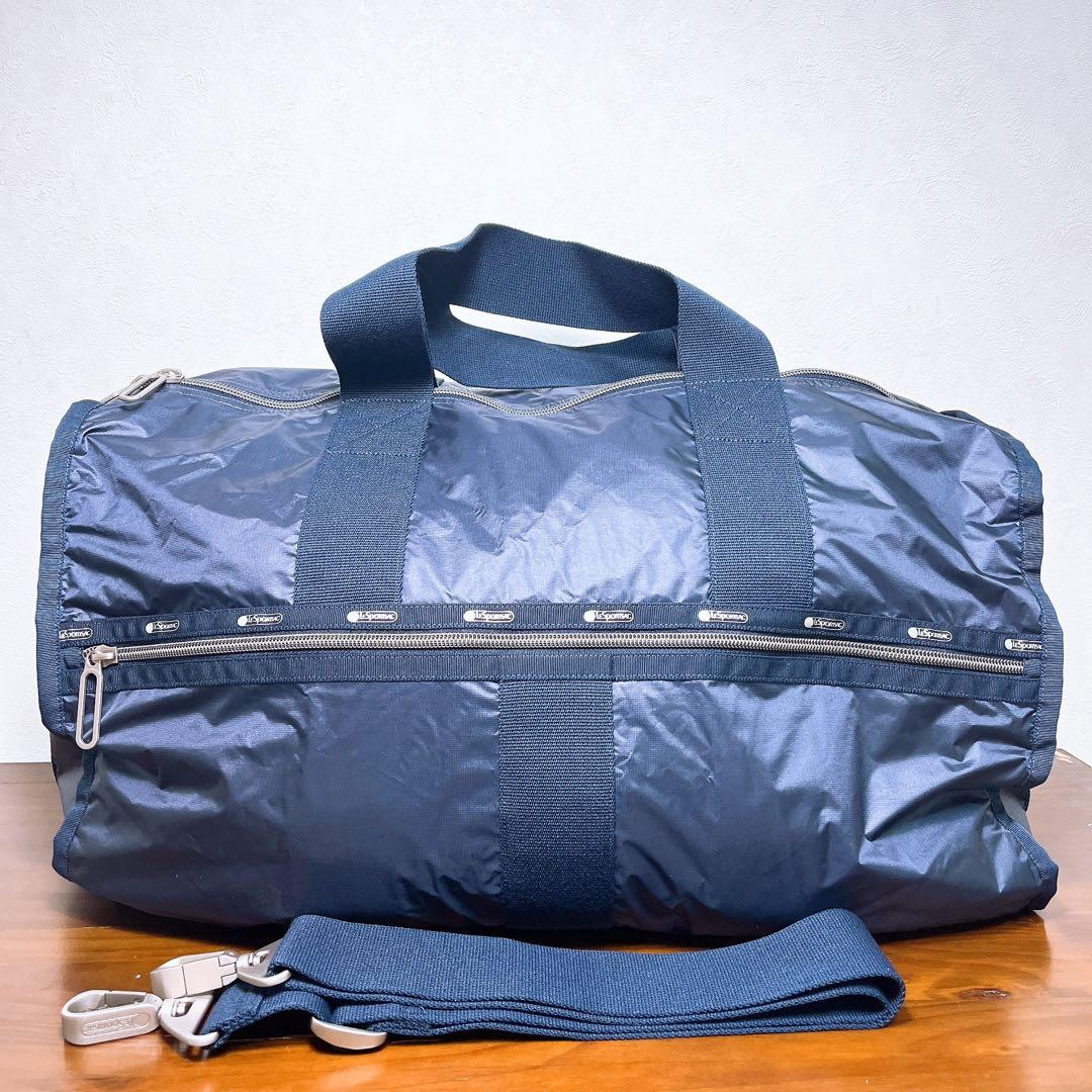 レスポートサック エッセンシャル ネイビー ボストンバッグ 大容量