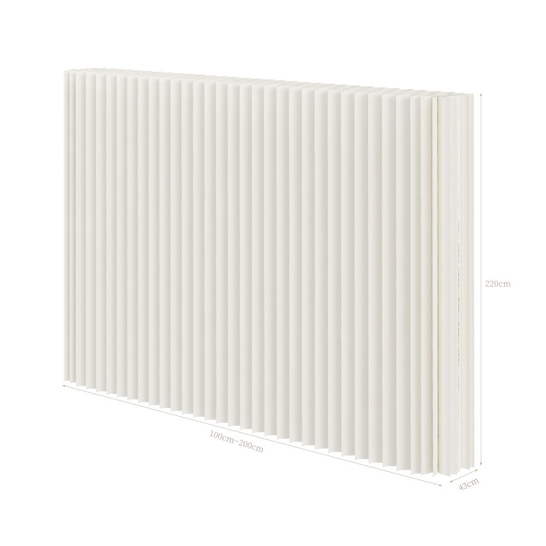 折りたたみ パーテーション 間仕切り高さ2.2ｍ長さ1-2ｍ持ち運び可能 目隠し