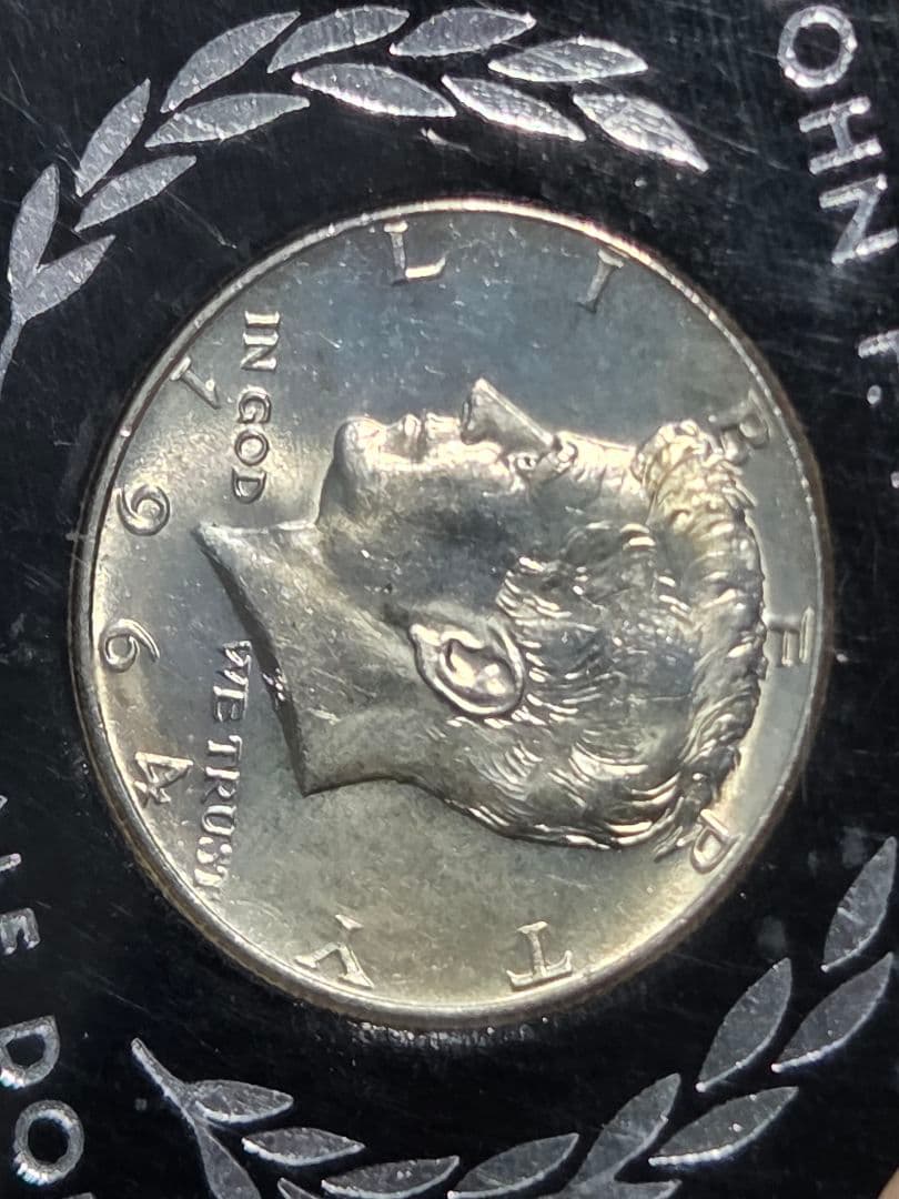 専用　アメリカ合衆国　ケネディ大統領　ハーフダラー銀貨　1964 2枚