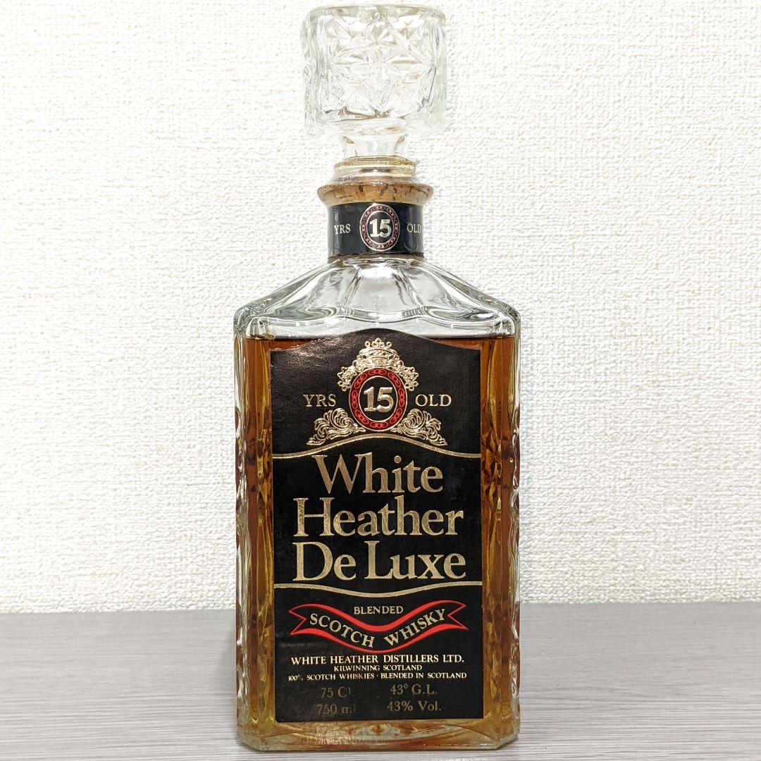 White Heather De Luxe 15年 750ml 43%　未開栓