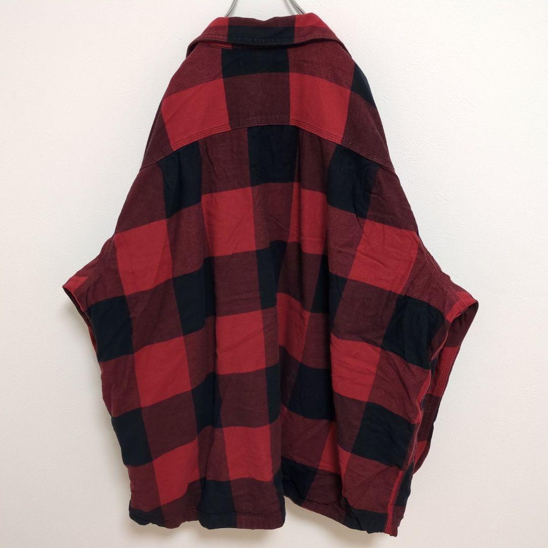 F17【US輸入】Carhartt　シャツジャケット【メンズ4XL】チェック