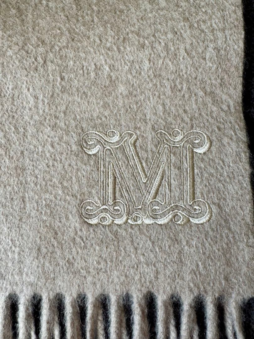 ⭐︎【kokuntakun】MaxMaraサンドベージュ マフラー⭐︎