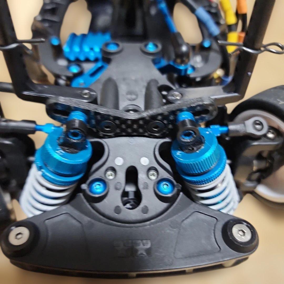 タミヤ　M07 S寸ミニクーパー(ボディはオマケ)　17.5T 04SRメカ付き