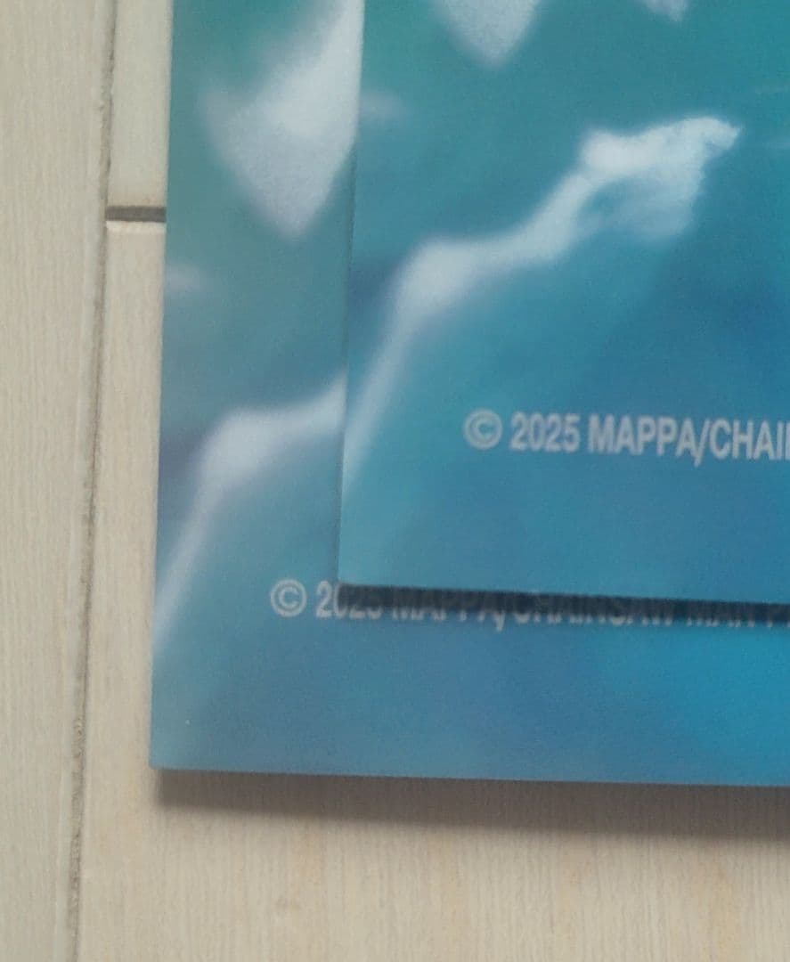 チェンソーマン レゼ編 特殊加工A3ポスター 2枚セット台湾映画館限定