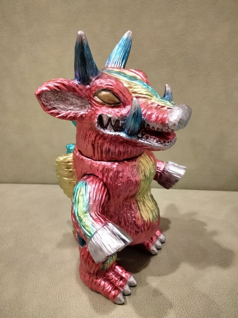 ソフビ　monstock　怪獣　馬頭羅　牛頭羅　izumonster　安楽安作