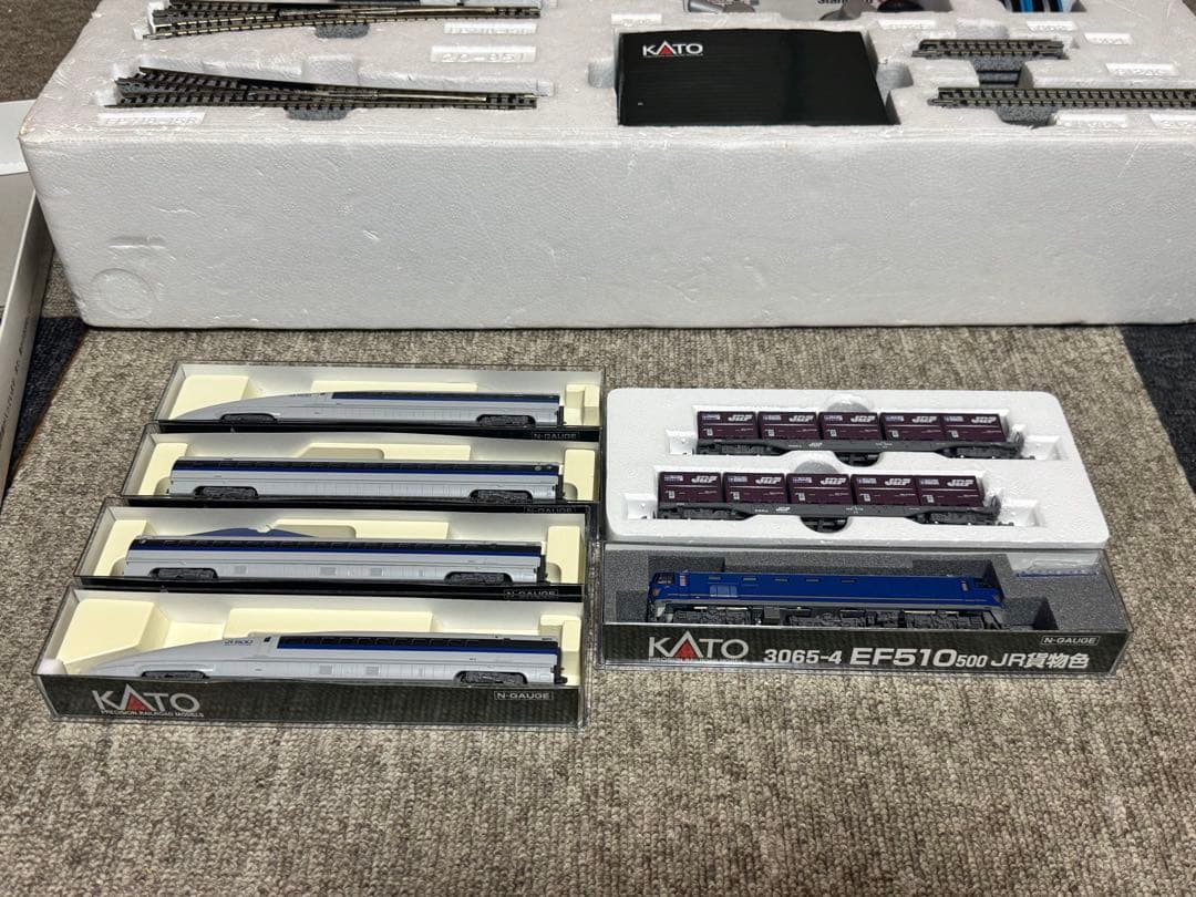 KATO M2 エンドレス基本セット 500系4両基本セット EF510 貨物色