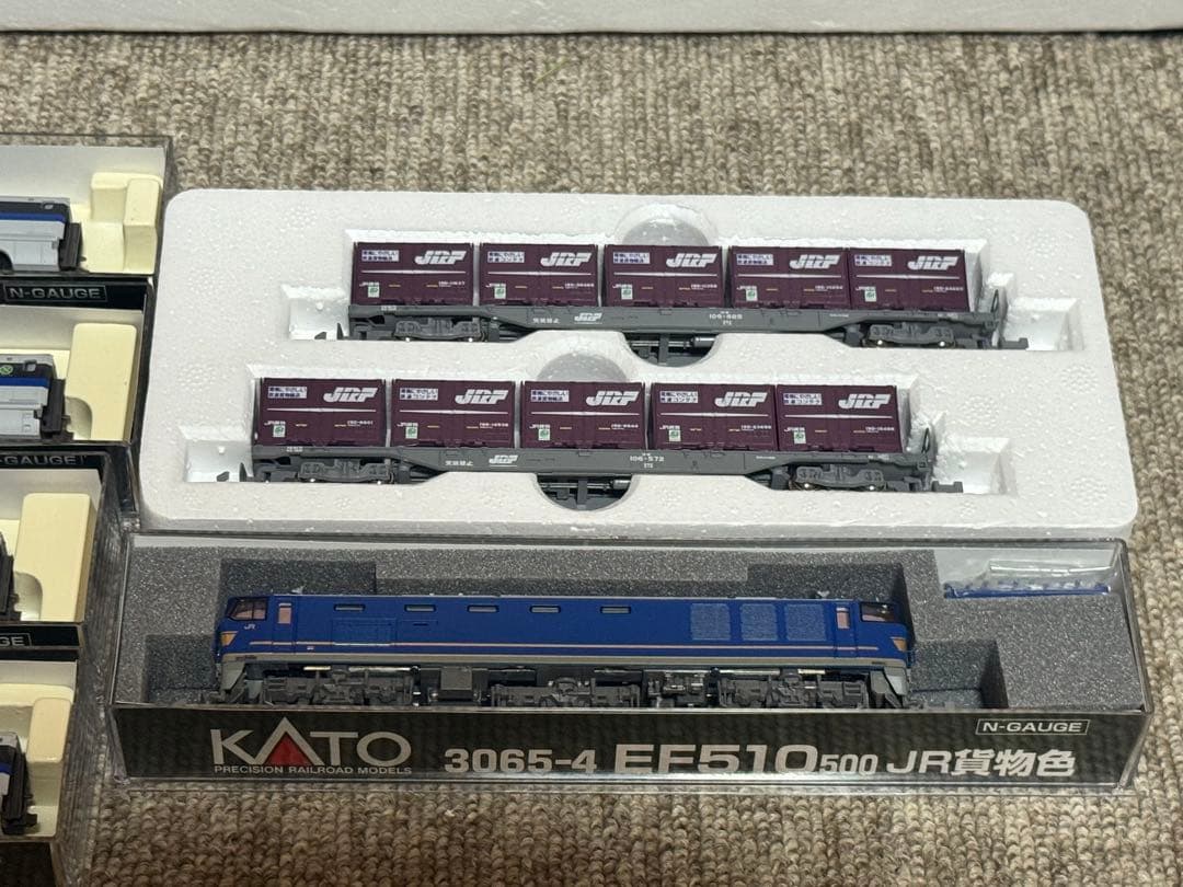 KATO M2 エンドレス基本セット 500系4両基本セット EF510 貨物色