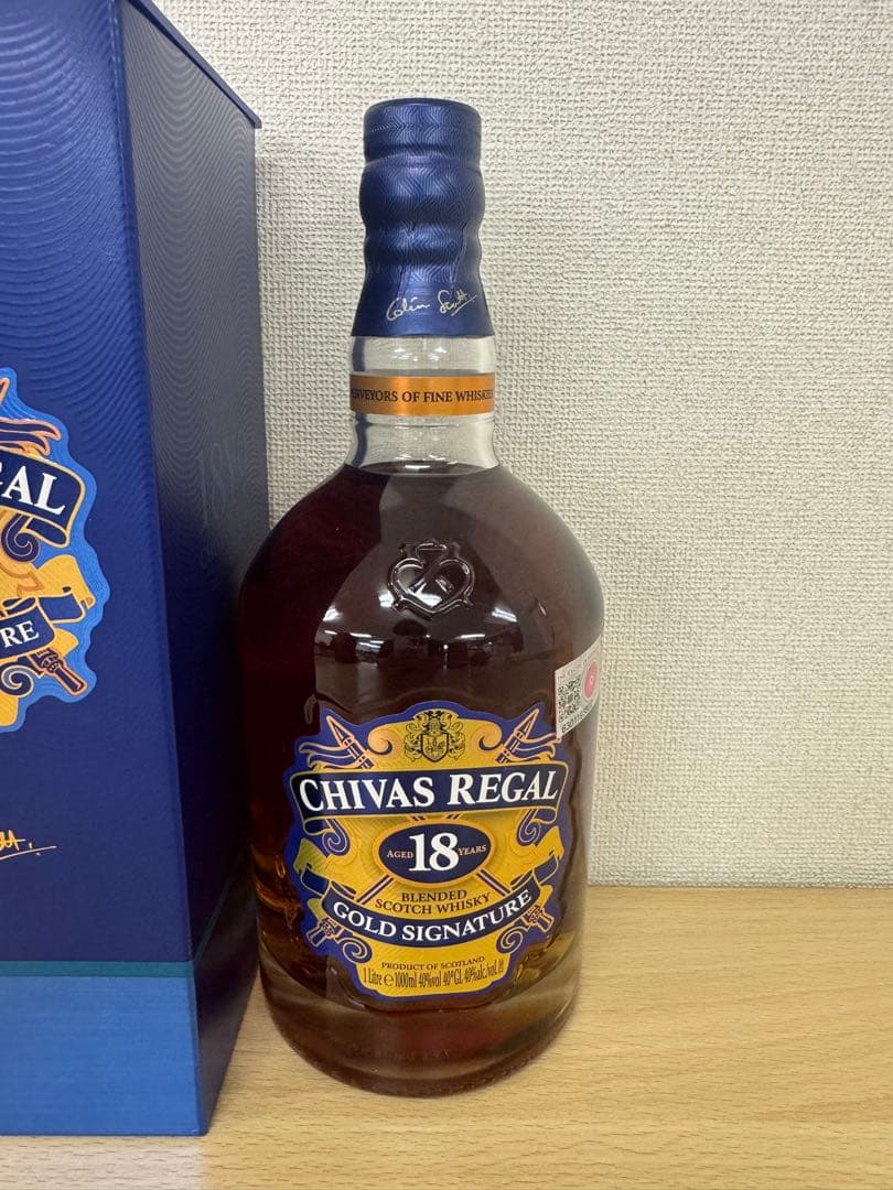 未開栓　シーバスリーガル　18 YO Old Gold Signature 1L